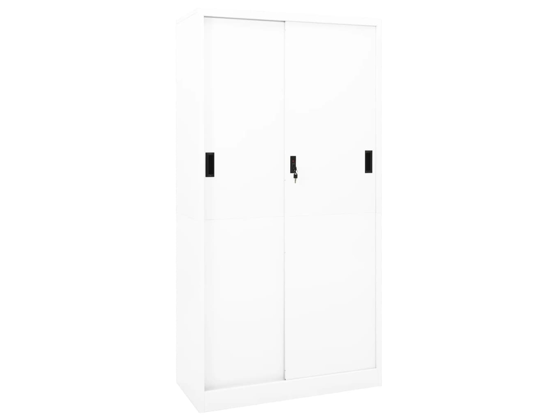 Office Cabinet, Office Cabinets Vidaxl Branco Aço (n/a)