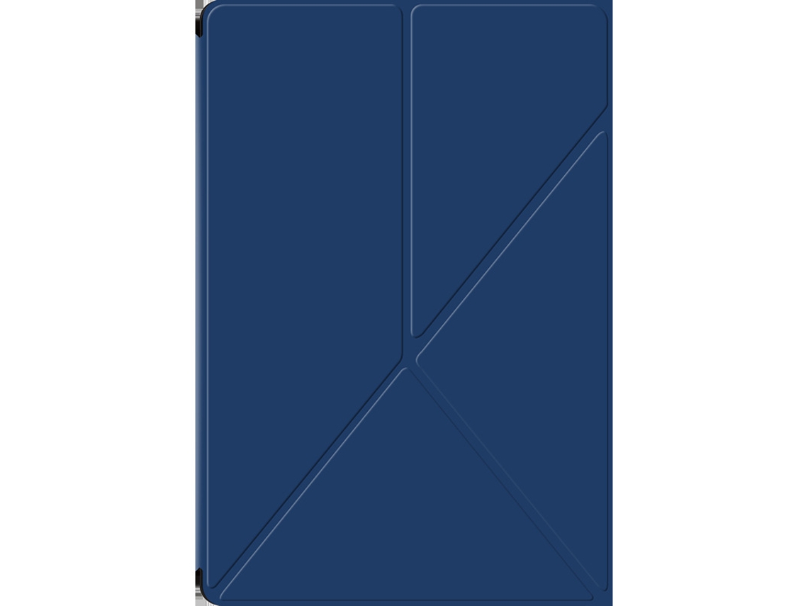 Capa Protetora De Couro Deformável Para Tablet Com Compartimento Magnético Para Caneta. Azul Samsung Tab S8 Ultra 14,6 Polegadas Yunzii