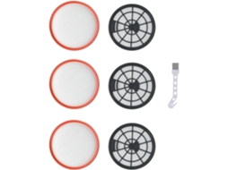 Kit Com 3 Filtros Tipo 95 Para Vax Air Compact, Espuma De Feltro Pré