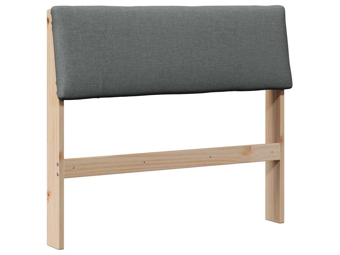 Cabeceira Estofada Cinza Escuro 100 Cm MAISON EXCLUSIVE