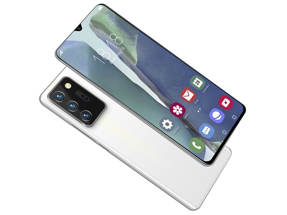 Smartphones Laxiscreed Com Desbloqueio Facial E Suporte Para Dois Cartões Sim