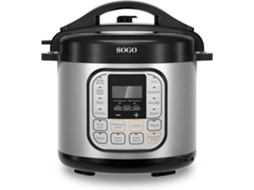 Panela de Pressão Elétrica SOGO OLL-SS-10605 (Outlet Grade A - 1000 W - Inox)