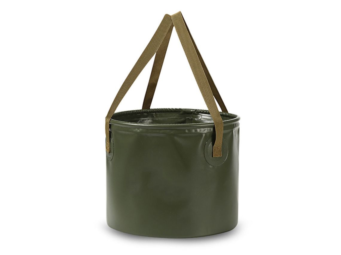 Balde Plegable Outdoor 10l Verde Bosque