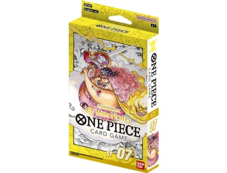 Baralho de Cartas BANDAI One Piece Card Game Big Mom Pirates Starter Deck ST07 (Idade Mínima Recomendada: 6 Anos)