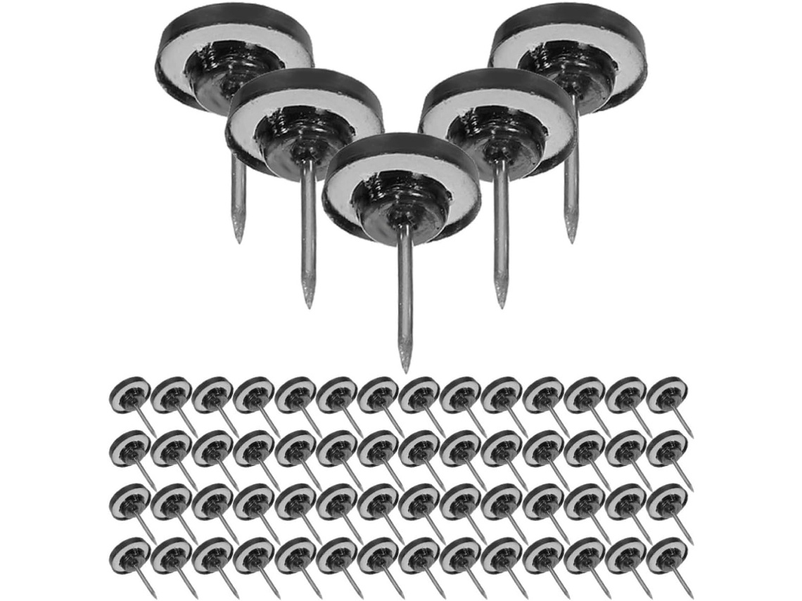 Clipes transparentes Tachinhas para cortiça, leves e redondos, ideias para decorar mesas, escolas e mapas.