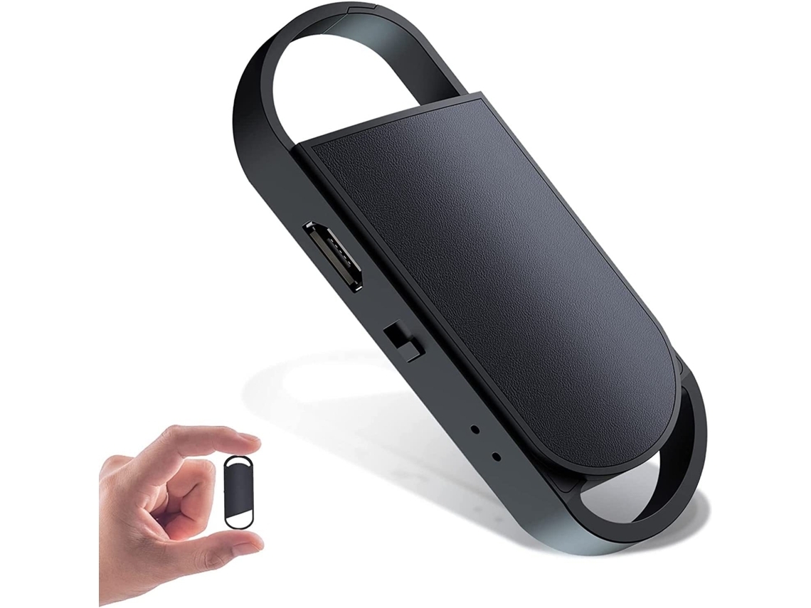 Gravador de Voz Digital 64Gb com 30 Horas de Gravação Preto