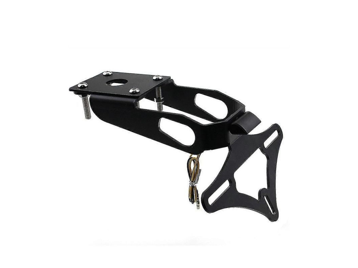 Suporte Traseiro De Placa De Licença Para Z650 Ninja 650 2017-2022 Quadro Metal Preto Negro
