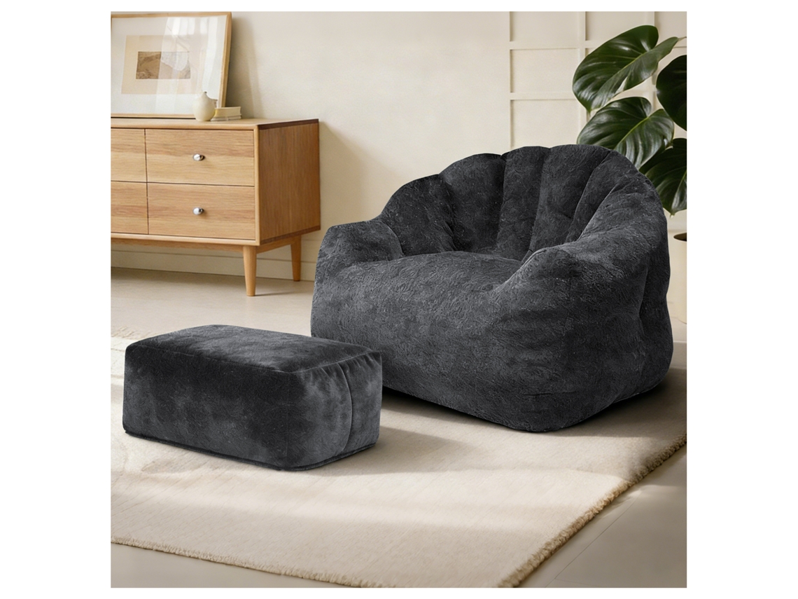 Poltrona Bear Paw Com Puff - Eleve Seu Espaço De Relaxamento E Conforto