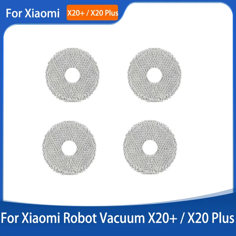 Acessórios para o Aspirador Robô Xiaomi S20/ X20 Plus X20+: Escova Principal, Escova Lateral, Filtro Hepa, Pano de Limpeza e Saco de Pó BRILVIBERA