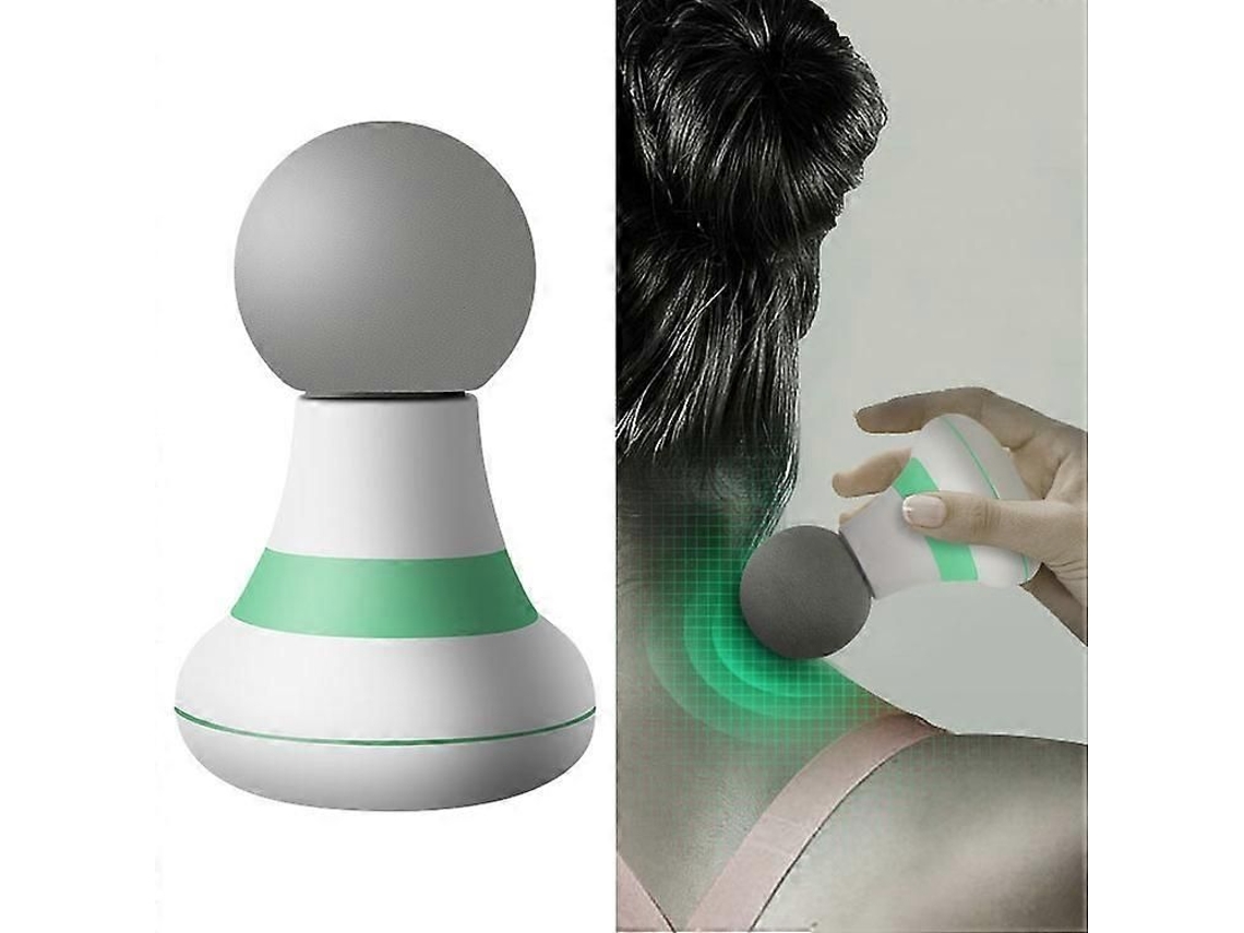 Mini Aparelho Inteligente De Massagem Vibratória Para Relaxamento Muscular Corporal Completo, Estilo: Modelo Comum (verde)