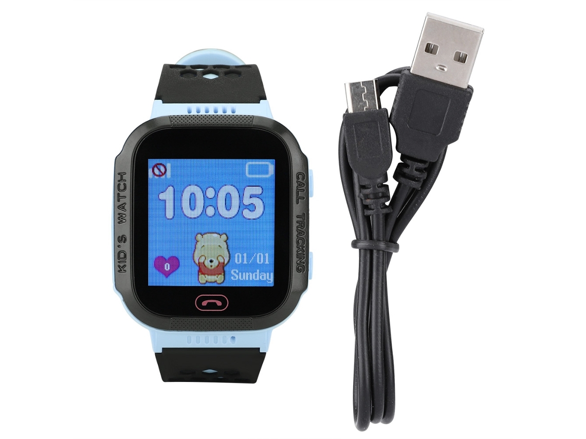 Relógio Inteligente Infantil LAXISCREED Impermeável Gps