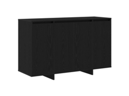 Conjunto 1 Buffet Vidaxl Preto Derivados De Madeira (120 X 41 X 75 Cm)