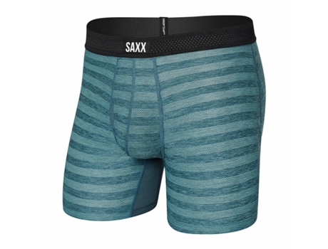 Boxers de Homem SAXX Droptemp Cooling Mesh Verde (XS)
