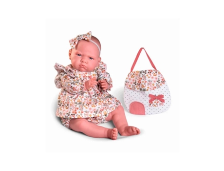 Boneca Minha Primeira Reborn Berta Saquinho Casita Antonio Juan