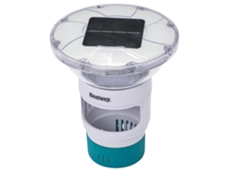 Conjunto 1 Luz Solar Para Jardim Bestway Branco Policarbonato (ø 7,6 Cm)