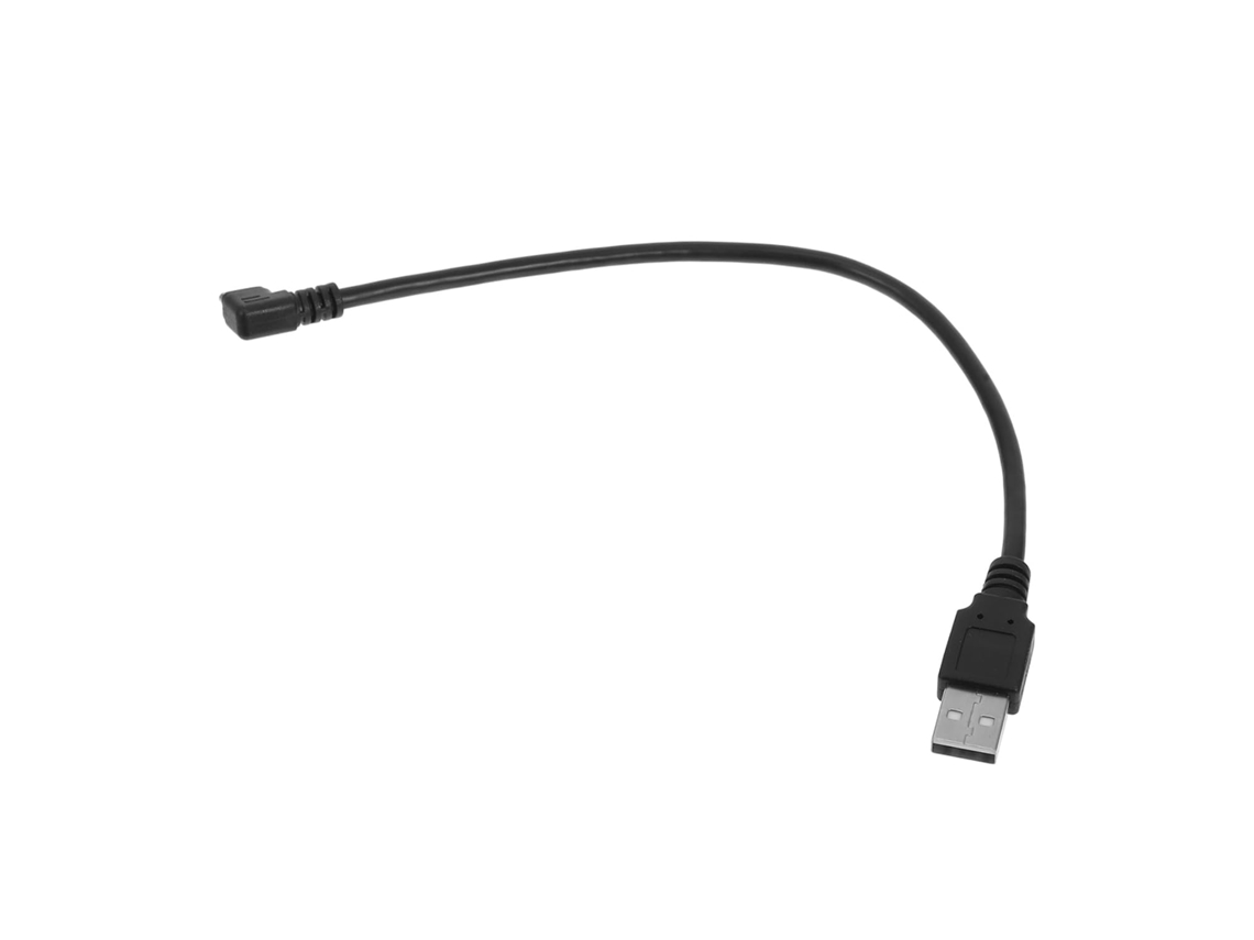 Cabo Micro Usb Curto De 90 Graus Para Cabo De Carregamento Flexível Com Cotovelo Duplo Compatível.