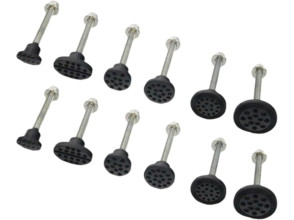 Kit De Reparo De Amassados Em Carros Com 2 Peças, Ventosas E Abas De Tração.
