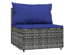 Middle Sofa, Middle Sofas Vidaxl Cinzeto Rattan / Vime (n/a)