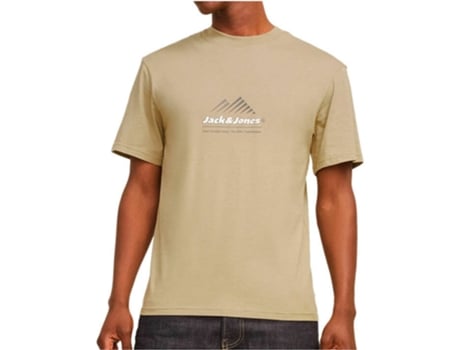 Camisetas e camisas polo masculinas J&J Jcolima Logo Tee Ss Crew Neck Bf