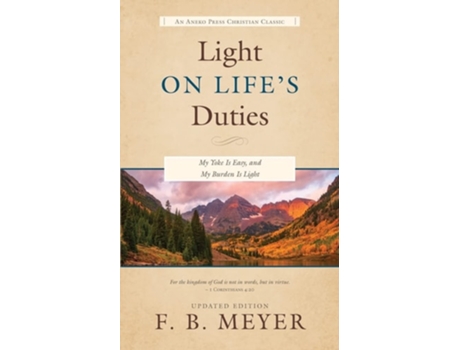 Livro Light On Lifes Duties My Yoke Is Easy, And My Burden Is Light De F B Meyer (inglês)