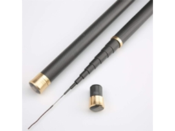 2,7 M 3,6 3,9 5 5,4 6,30 7,2 8 9 10 Vara Pesca Telescópica Fibra Carbono, ultraleve | S/MARCA
