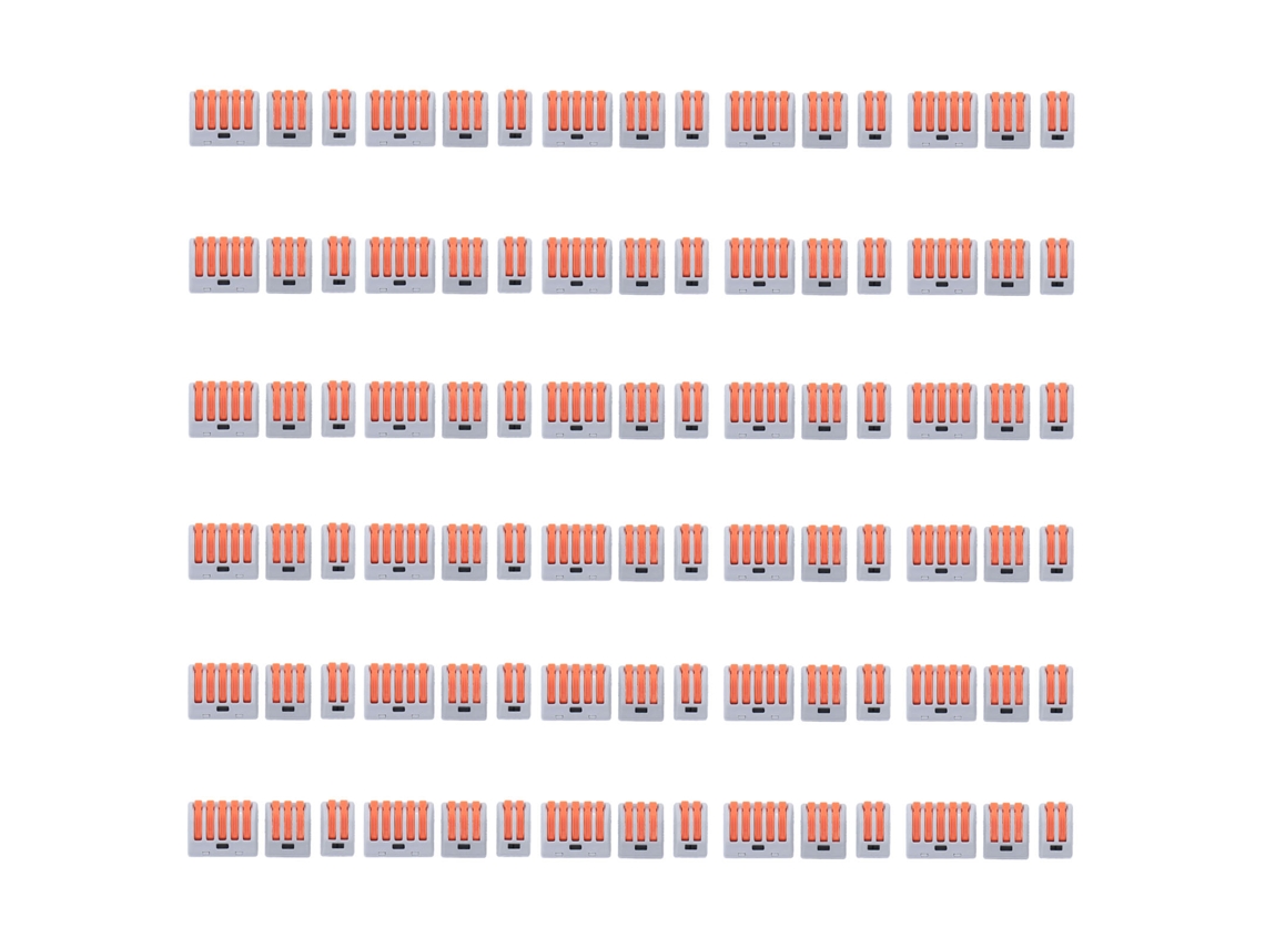Conector De Fio Compacto Rápido 32a 90pcs