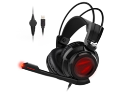 Fone De Ouvido Para Jogos (vibração 7.1 Com Microfone) Estéreo Bo...
