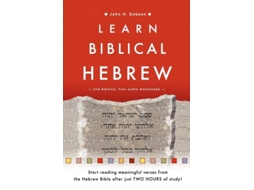 Livro Learn Biblical Hebrew de John H Dobson (Inglês)