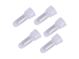 Laxiscreed Caps De Crimpar Fechadas Para Fios 22-10 Awg, Conexão Segura E Terminal De Carga