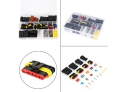 Laxiscreed Conector Elétrico À Prova De Água Para Automóveis Com Múltiplos Pinos E Caixa De Fusíveis