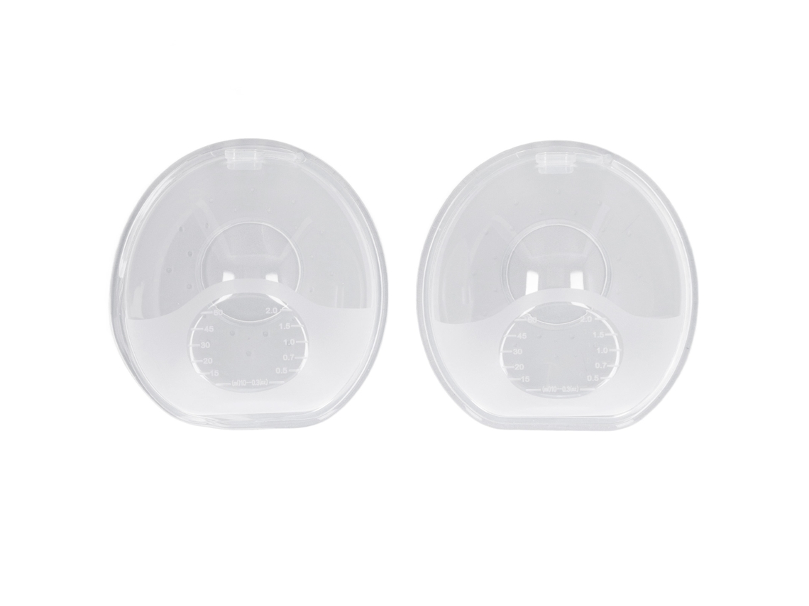 Mali 2pcs Coletor de Leite Materno Wearable Silicone Protetor de Mamilo Leak Proof