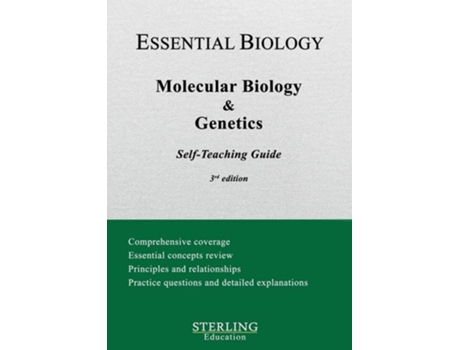 Livro Molecular Biology amp Genetics Essential Biology Self-Teaching Guide de Sterling Education (Inglês)
