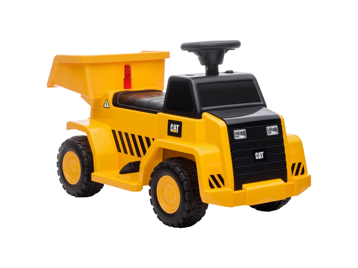 Caminhão Basculante Elétrico Infantil 3 Km/h Amarelo
