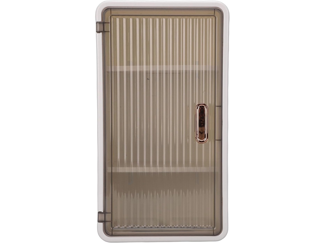 Porta Papel Higiênico Walfront, Pp Abs, Suporte De Papel Higiênico Parede Com Divisória E Ganchos Adesivos, Caixa De