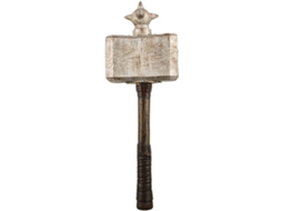 Martelo Guerreiro - Genérico - Acessório De Disfarce - Plástico E Metal - 57 Cm