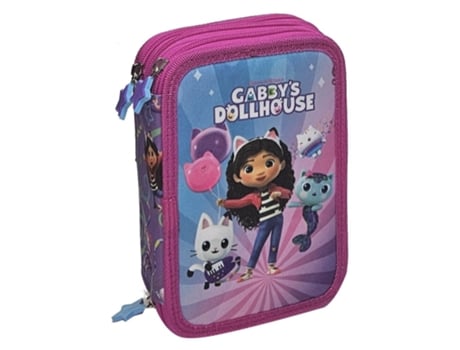 Estojo Triplo Gabbys Dolls House Manenti
