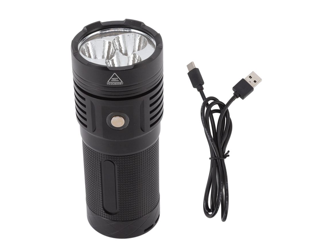 Lanterna Led À Prova D'água Ipx6 com 5 Modos de Iluminação CHABERLU