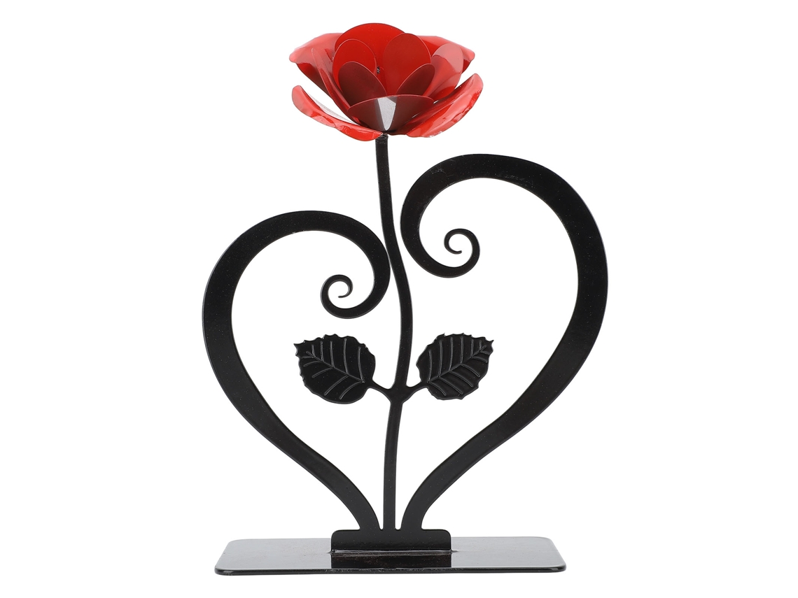 Ornamento de Rosa de Ferro S/MARCA