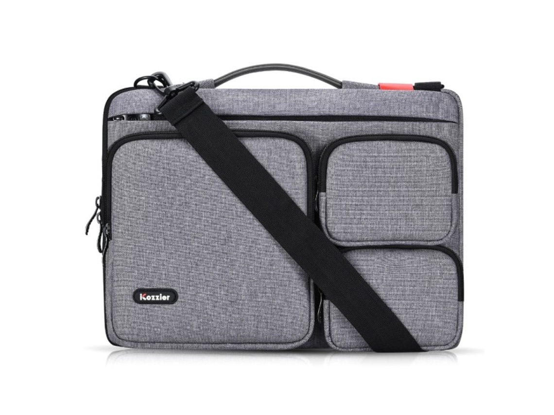 Capa Para Laptop Thri Sidepocket Com Alça E Alça De Ombro / Pasta Para Laptop Para Ultrabook De 15 Polegadas Brilvibera