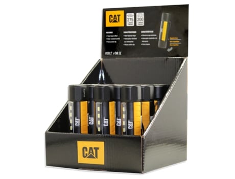 Lanterna de trabalho dupla compacta com 9 unidades CAT