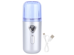 Umidificador Facial Portátil 30ml com Nano Névoa Usb, Sprayer de Hidratação com Luz Uv c | S/MARCA