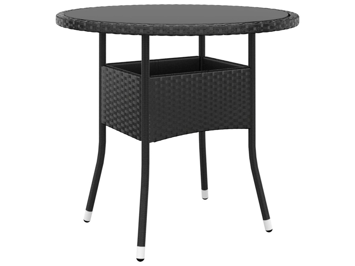 Garden Table, Garden Tables Vidaxl Preto Rattan / Vime (n/a)