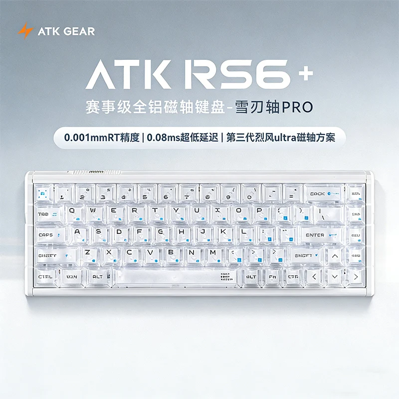 Teclado Pink Warrior De Alumínio Rgb Com 64 Teclas Hot-swappable