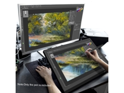 Lápiz Digital Bosto 8192 Níveis De Pressão Sem Bateria Com 20 Pontas E Porta Lápis Para Tablets Gráficas Bt-16hdt/bt-22u Mini