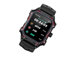 Pulseira Inteligente Lokmat Ocean Max: Relógio Esportivo, Monitoramento de Saúde, Tela Tft, À Prova D'água. EOOCOO