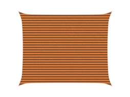 Conjunto 1 Sombra Externa Vidaxl Laranja Poliéster (5 X 4 M)