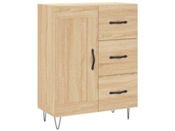 Sideboard, Sideboards Vidaxl Marrom Madeira Processada (n/a)
