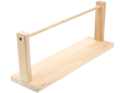 Suporte De Madeira Para Fita Adesiva, Porta Fita De Artesanato 40cm Com Carretel Giratório Para Embrulho, Arranjos