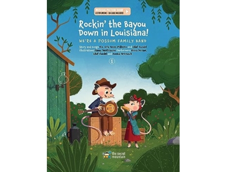 Livro Rockin the Bayou Down in Louisiana! de Ba Krieger (Inglês)