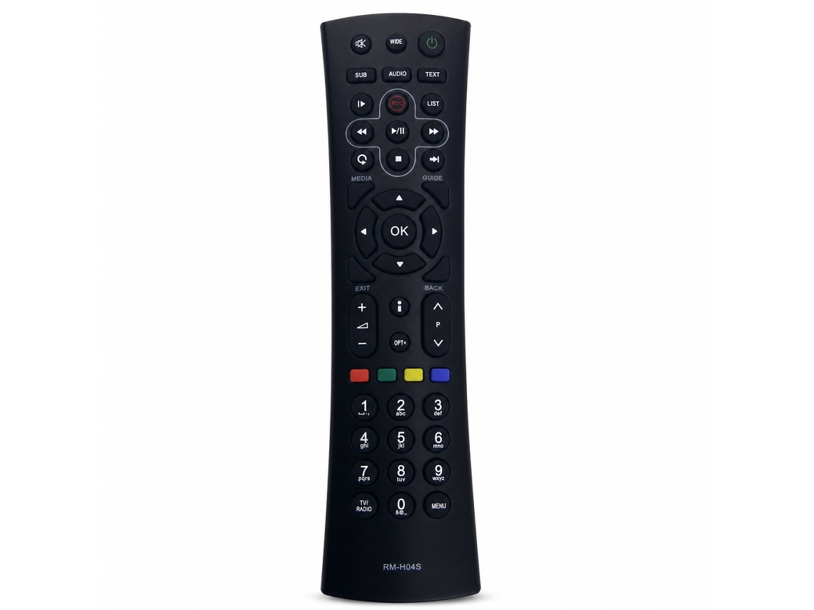 Comando À Distância Para Recetor De Tv Humax Freesat Rm-h04s
